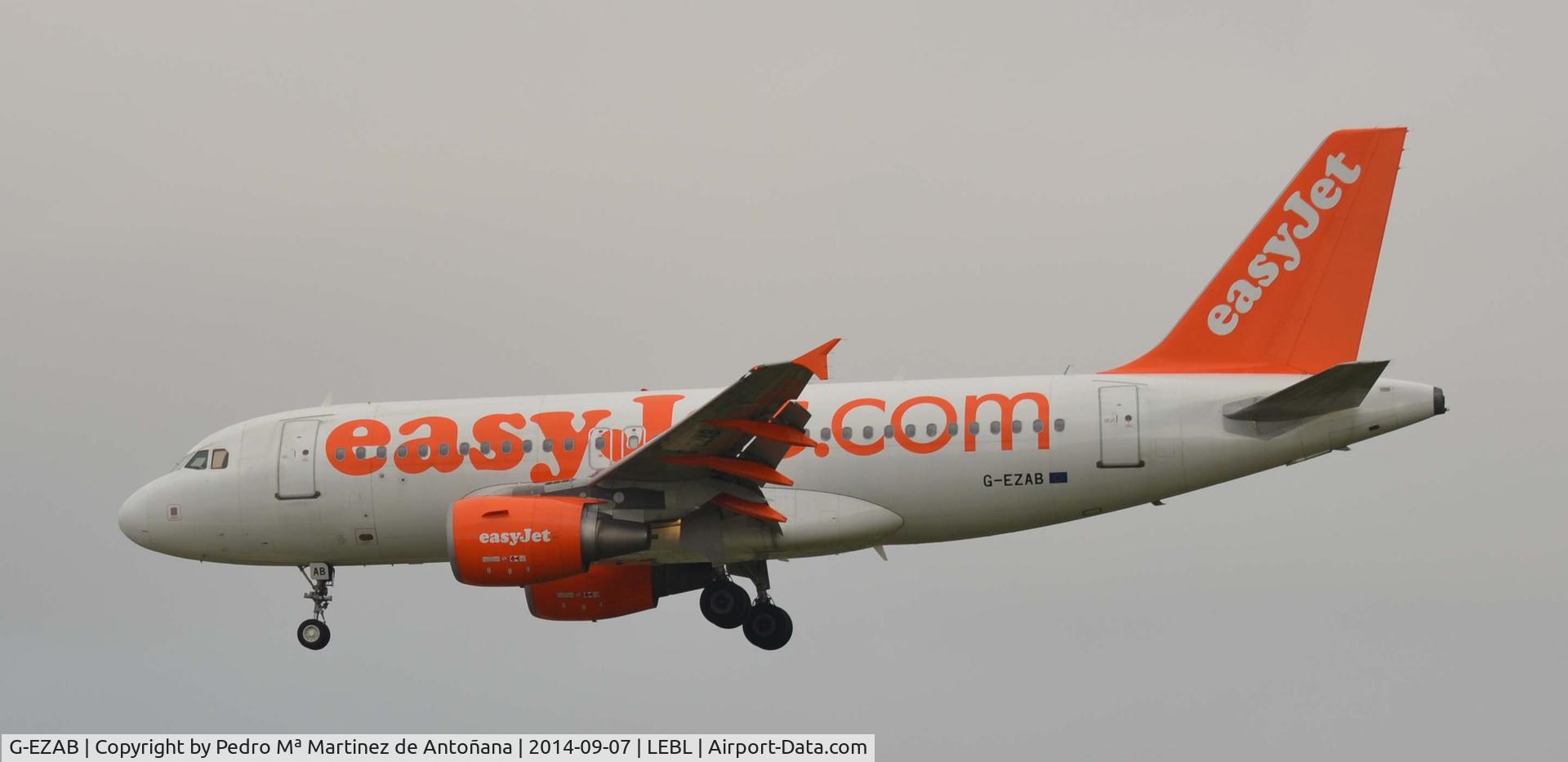 G-EZAB, 2006 Airbus A319-111 C/N 2681, El Prat - Barcelona