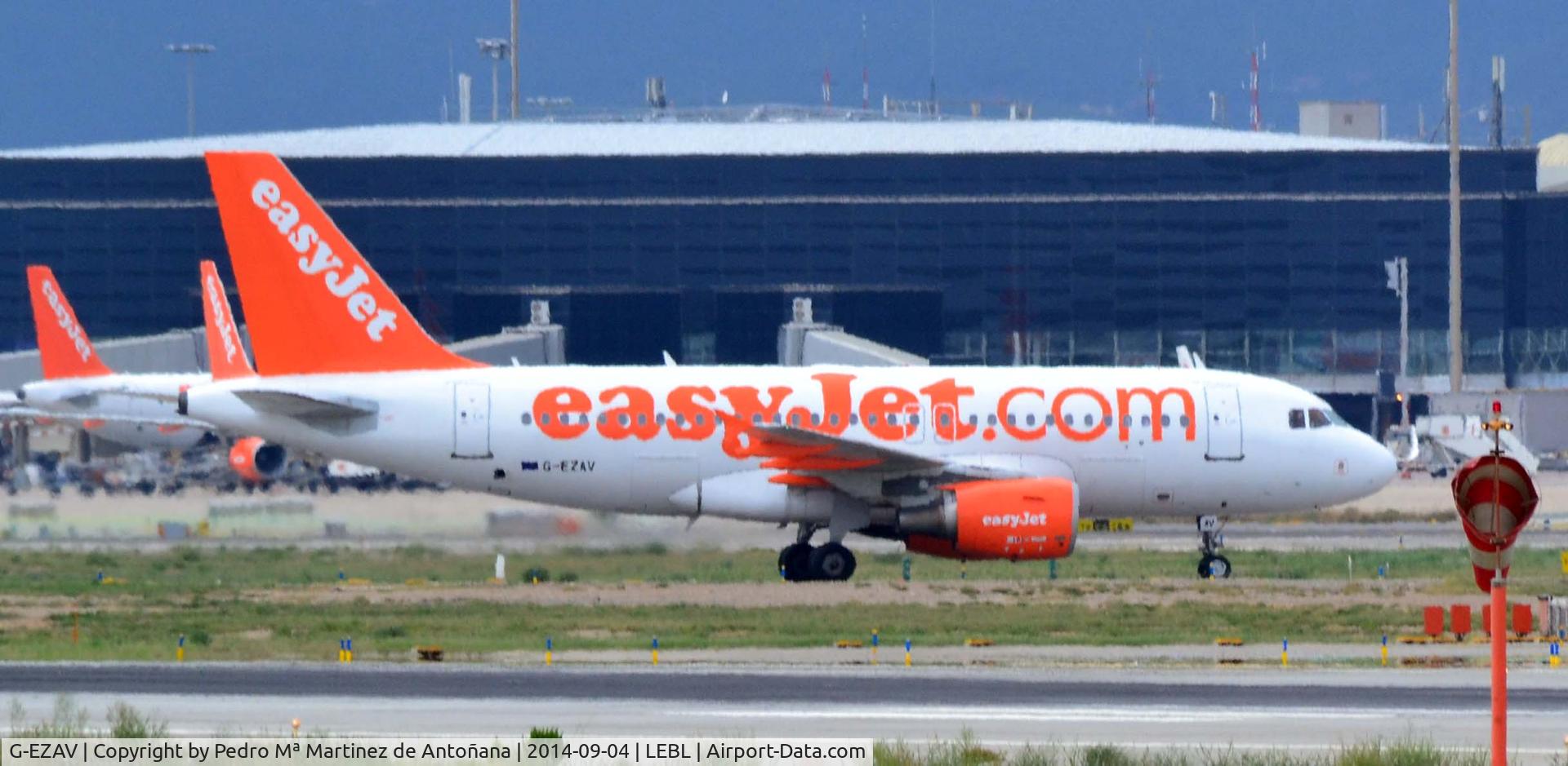 G-EZAV, 2006 Airbus A319-111 C/N 2803, El Prat - Barcelona