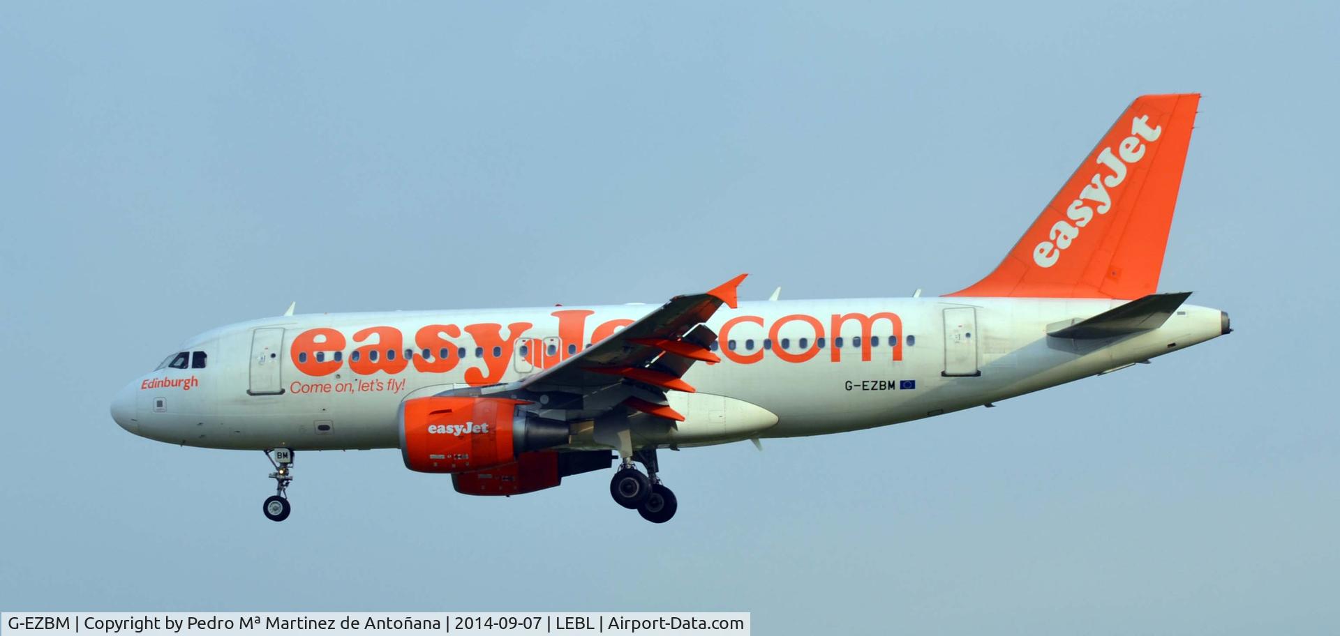 G-EZBM, 2007 Airbus A319-111 C/N 3059, El Prat - Barcelona