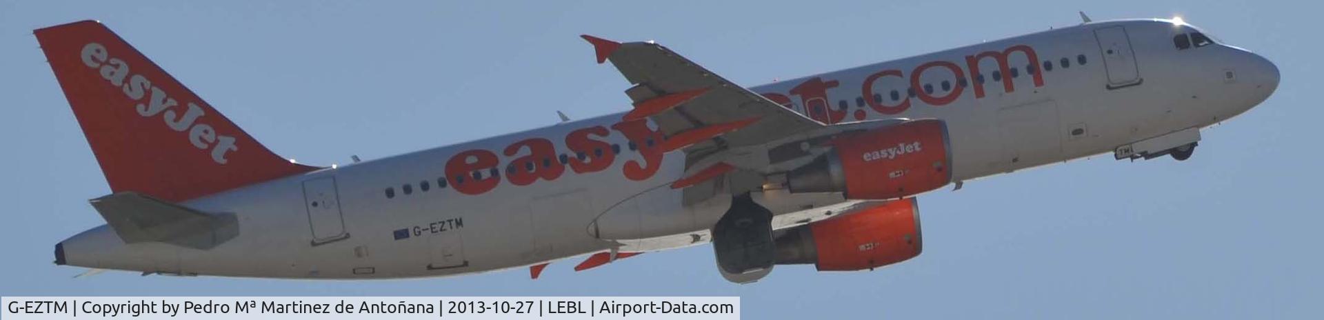 G-EZTM, 2009 Airbus A320-214 C/N 4014, El Prat - Barcelona