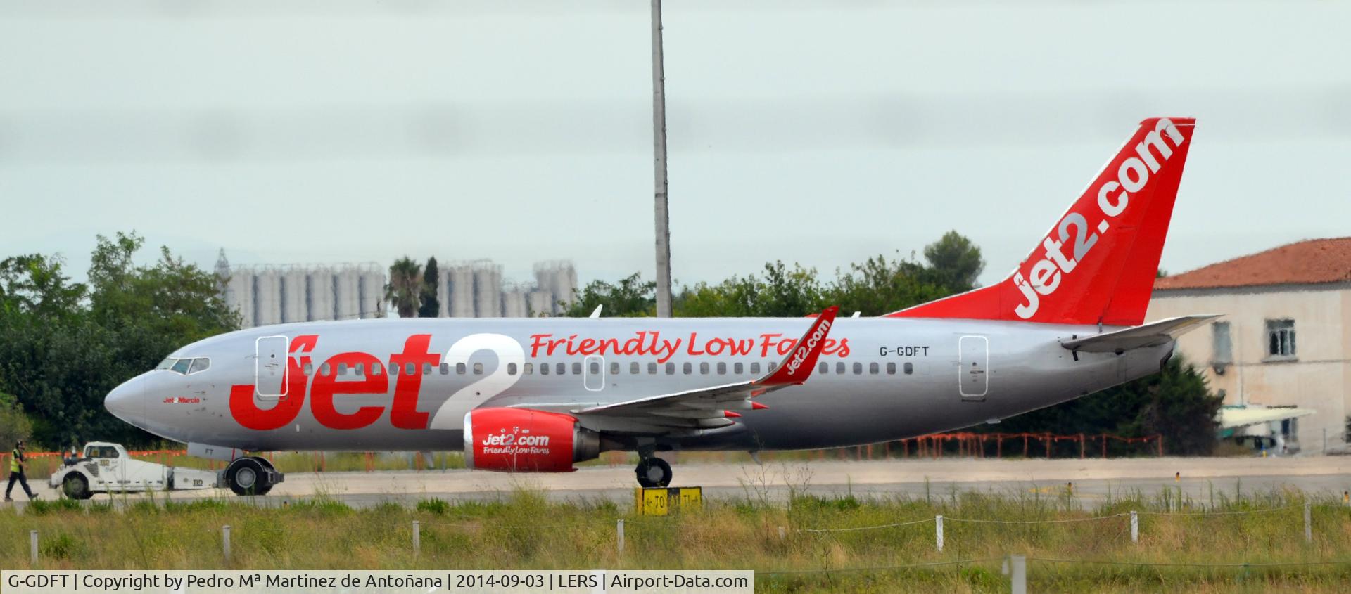 G-GDFT, 1998 Boeing 737-36Q C/N 29141, Aeropuerto de Reus - Tarragona - España