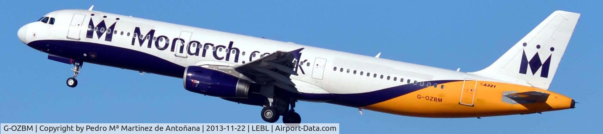 G-OZBM, 1999 Airbus A321-231 C/N 1045, El Prat - Barcelona