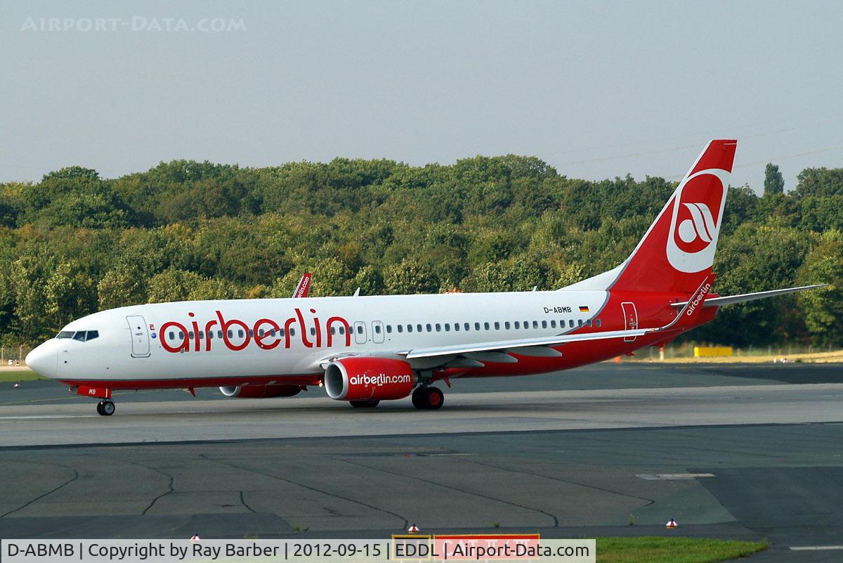 D-ABMB, 2011 Boeing 737-86J C/N 36121, Boeing 737-86J [36121] (Air Berlin) Dusseldorf~D 15/09/2012