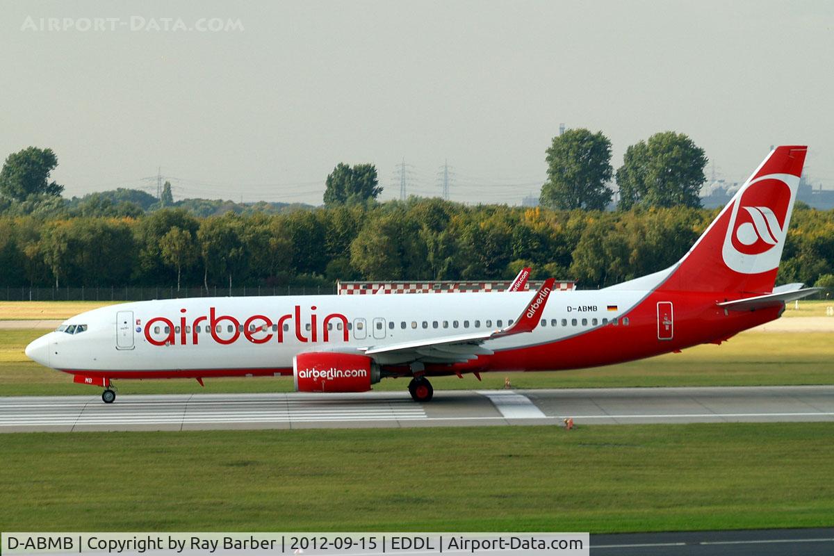 D-ABMB, 2011 Boeing 737-86J C/N 36121, Boeing 737-86J [36121] (Air Berlin) Dusseldorf~D 15/09/2012