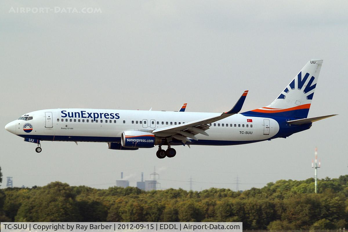 TC-SUU, 2001 Boeing 737-86Q C/N 30274, Boeing 737-86Q [30274] (SunExpress) Dusseldorf~D 15/09/2012