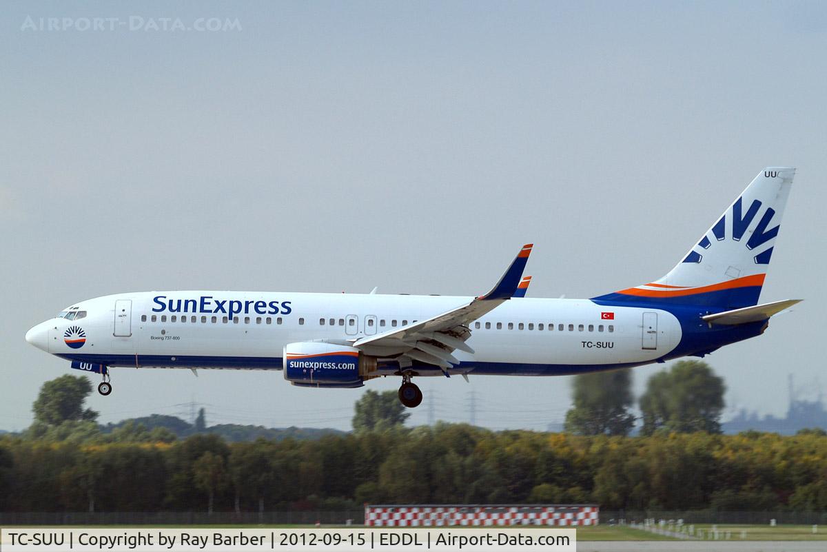 TC-SUU, 2001 Boeing 737-86Q C/N 30274, Boeing 737-86Q [30274] (SunExpress) Dusseldorf~D 15/09/2012