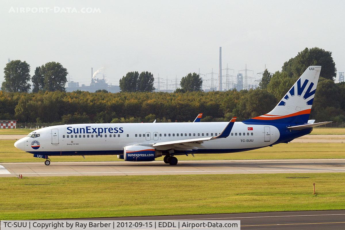 TC-SUU, 2001 Boeing 737-86Q C/N 30274, Boeing 737-86Q [30274] (SunExpress) Dusseldorf~D 15/09/2012