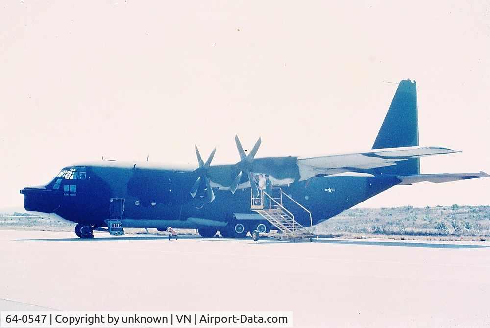 64-0547, 1964 Lockheed C-130E-LM Hercules C/N 382-4040, Nha Trang 1967 382 4040