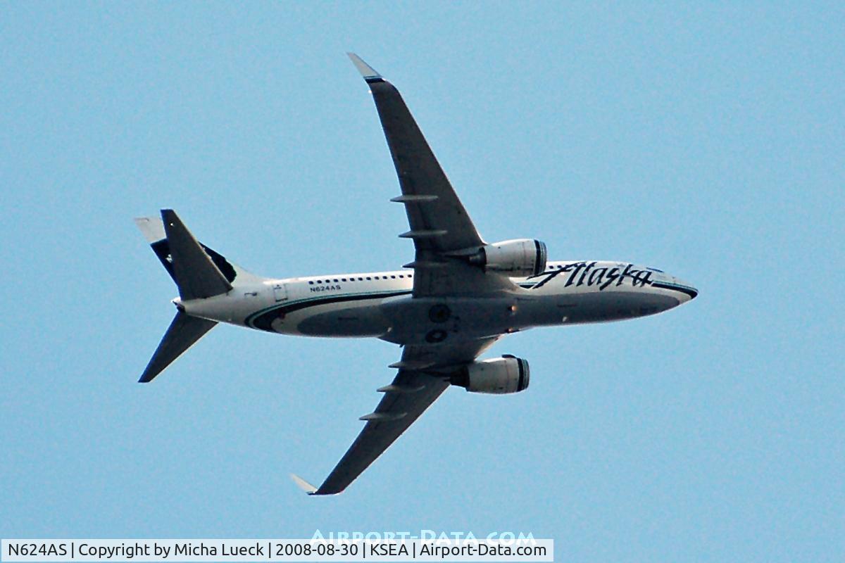 N624AS, 2000 Boeing 737-790 C/N 30778, At SeaTac