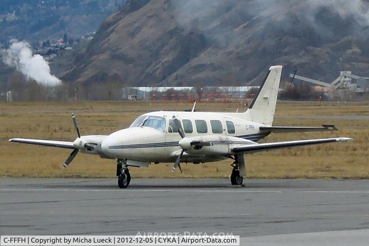 C-FFFH, 1975 Piper PA-31-350 Navajo Chieftain Chieftain C/N 31-7552130, At Kamloops