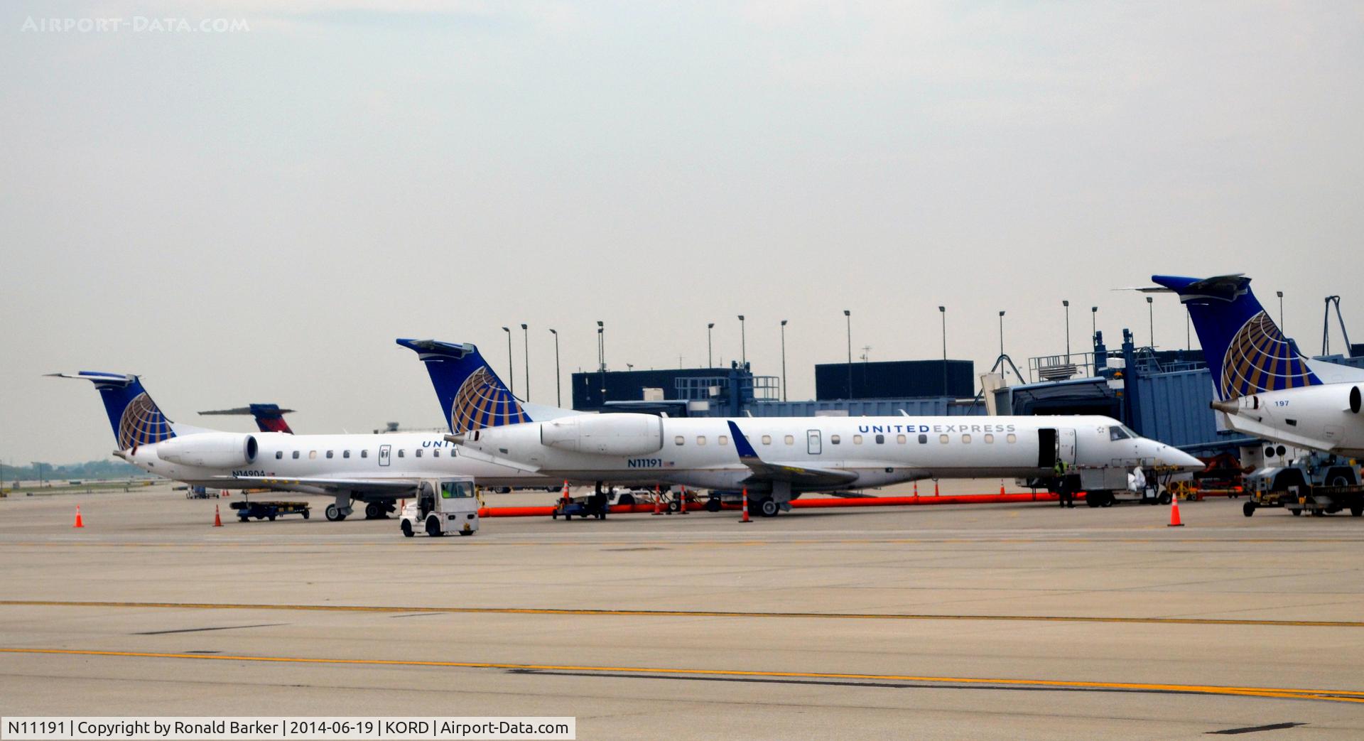 N11191, 2005 Embraer ERJ-145XR (EMB-145XR) C/N 14500935, O'Hare