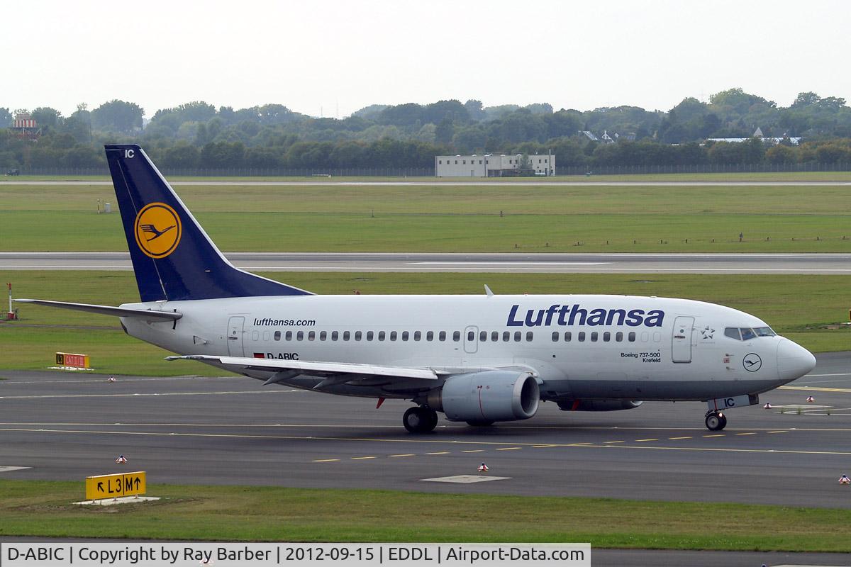 D-ABIC, 1990 Boeing 737-530 C/N 24817, Boeing 737-530 [24817] (Lufthansa) Dusseldorf~D 15/09/2012