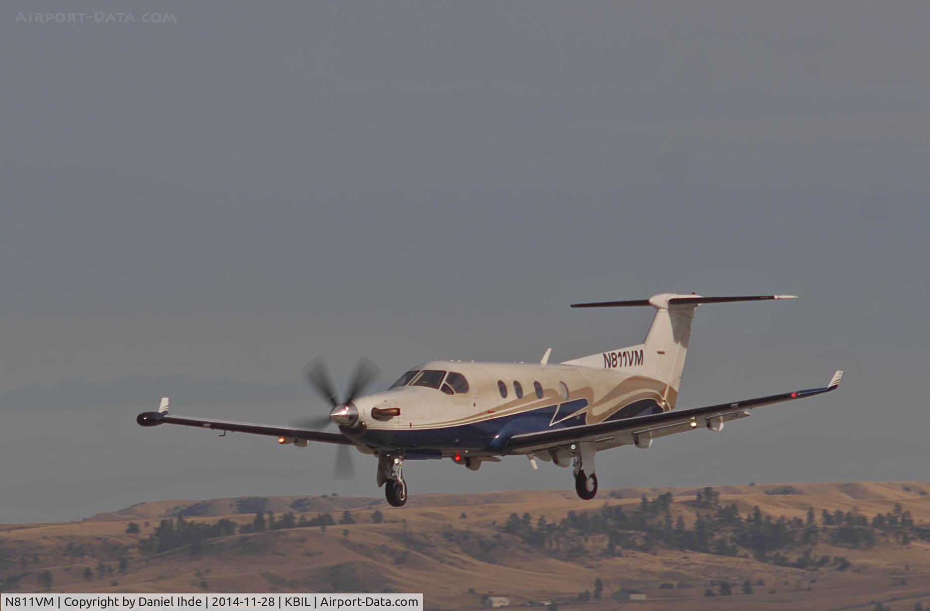 N811VM, 2000 Pilatus PC-12 C/N 316, PC-12 at KBIL