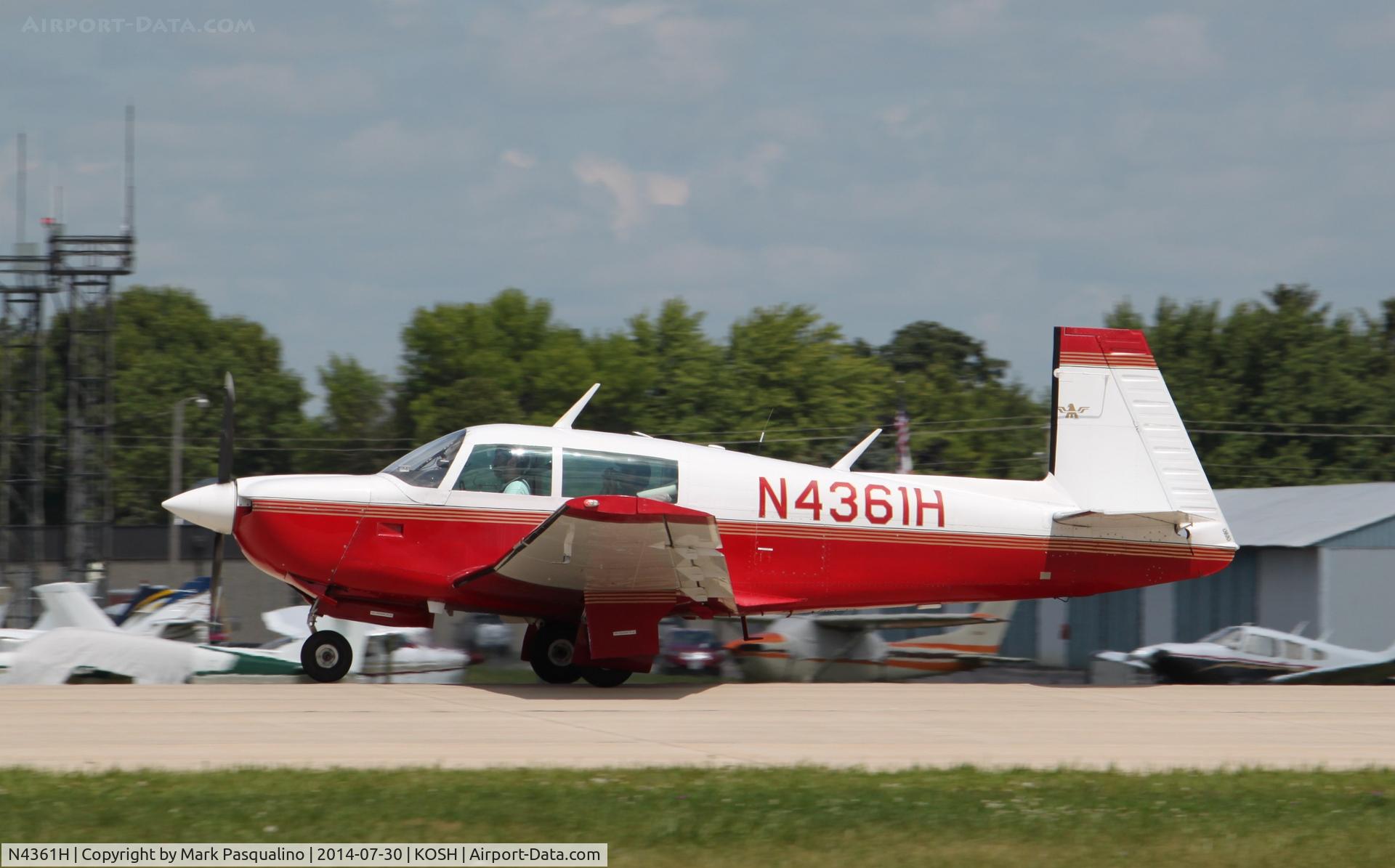 N4361H, 1978 Mooney M20J 201 C/N 24-0720, Mooney M20J