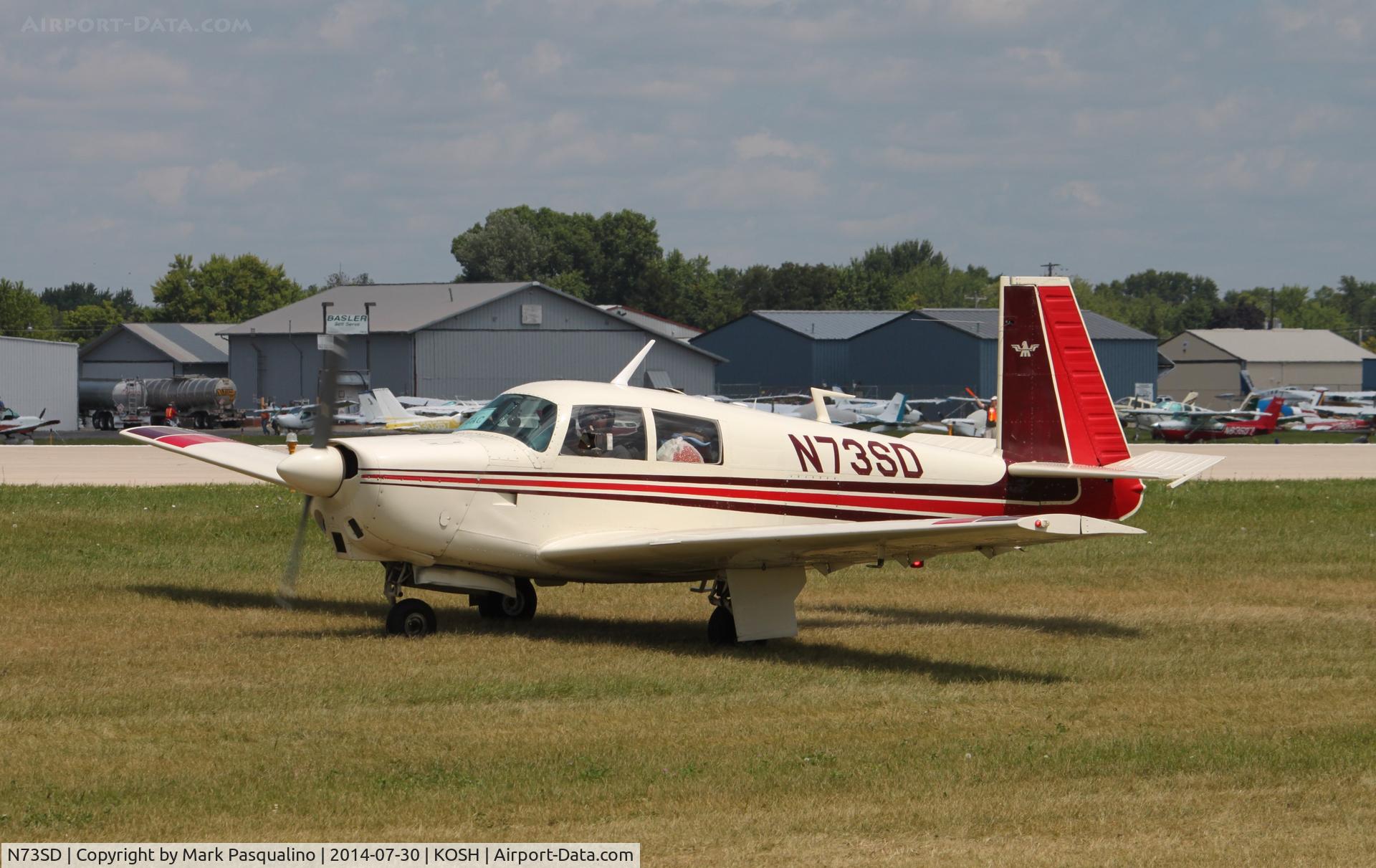 N73SD, 1978 Mooney M20C Ranger C/N 20-1252, Mooney M20C