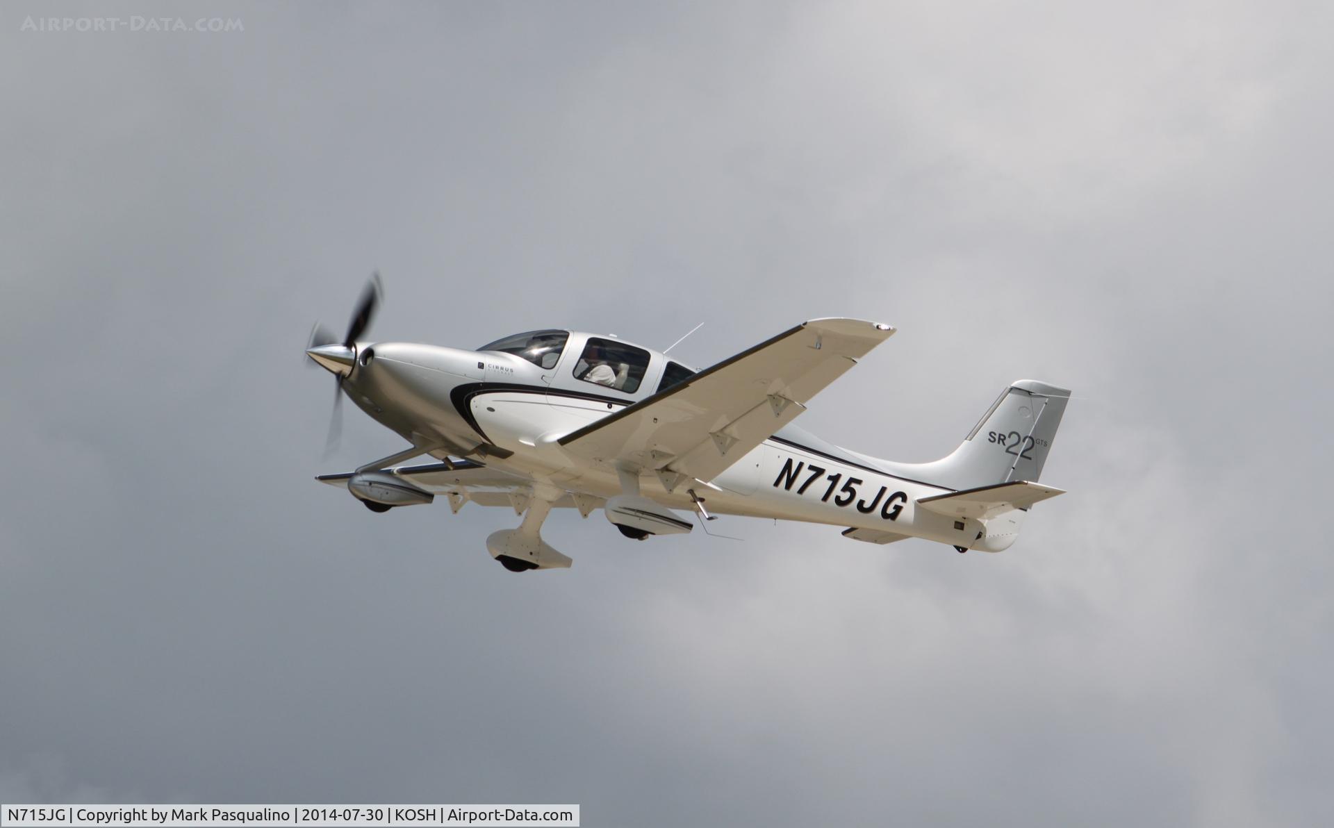 N715JG, 2013 Cirrus SR22 GTS C/N 3958, Cirrus SR22