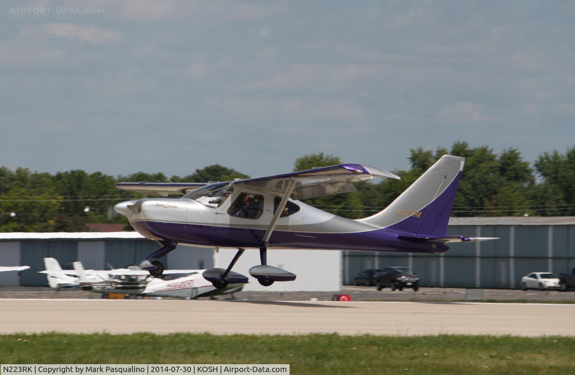 N223RK, 2001 Stoddard-Hamilton Glastar C/N 5501, Glastar