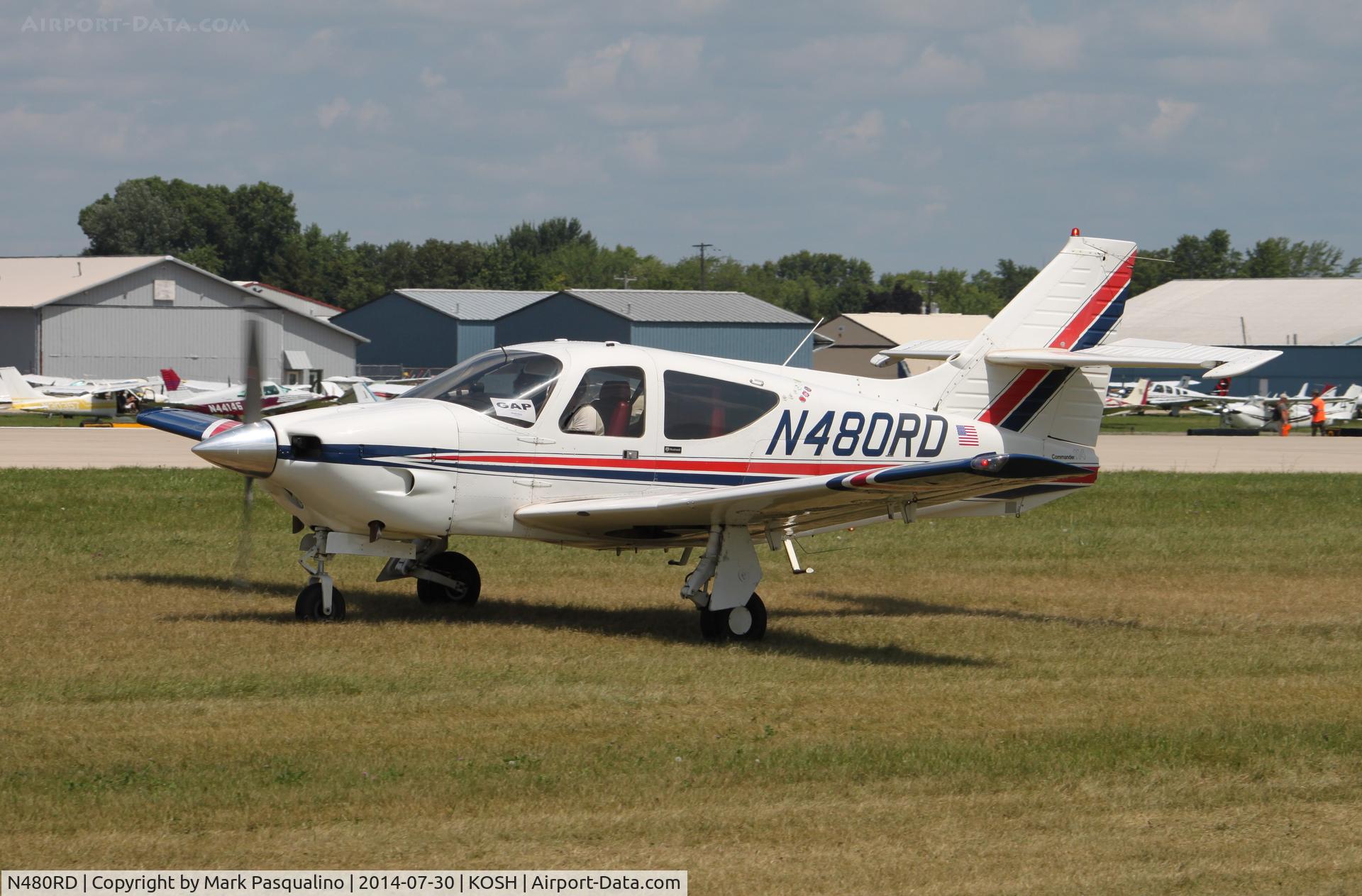 N480RD, 1976 Rockwell International 114 Commander C/N 14127, Rockwell 114