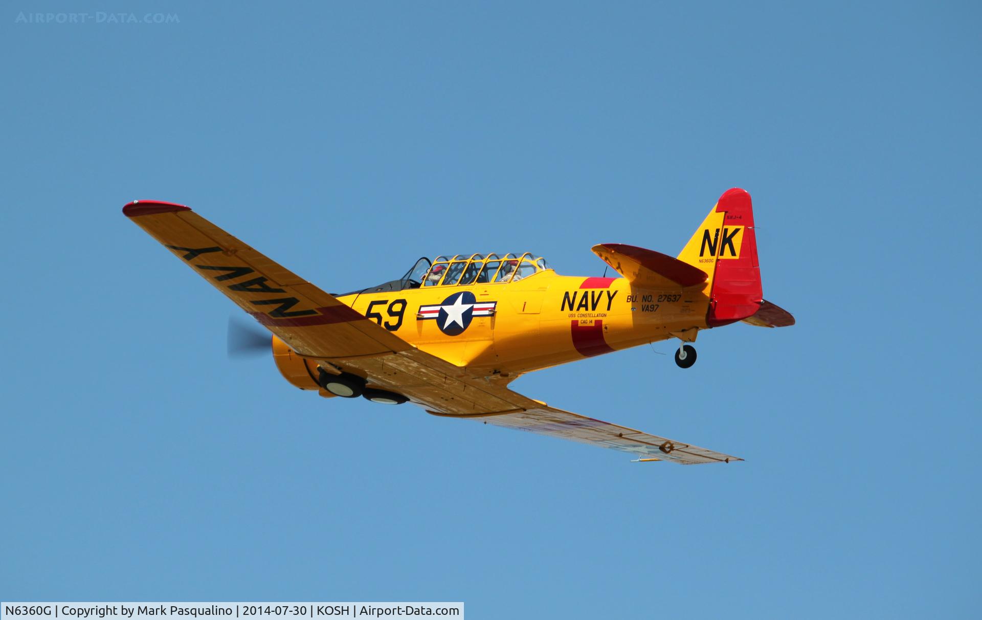 N6360G, North American SNJ-4 Texan C/N 88-13133, North American SNJ-4