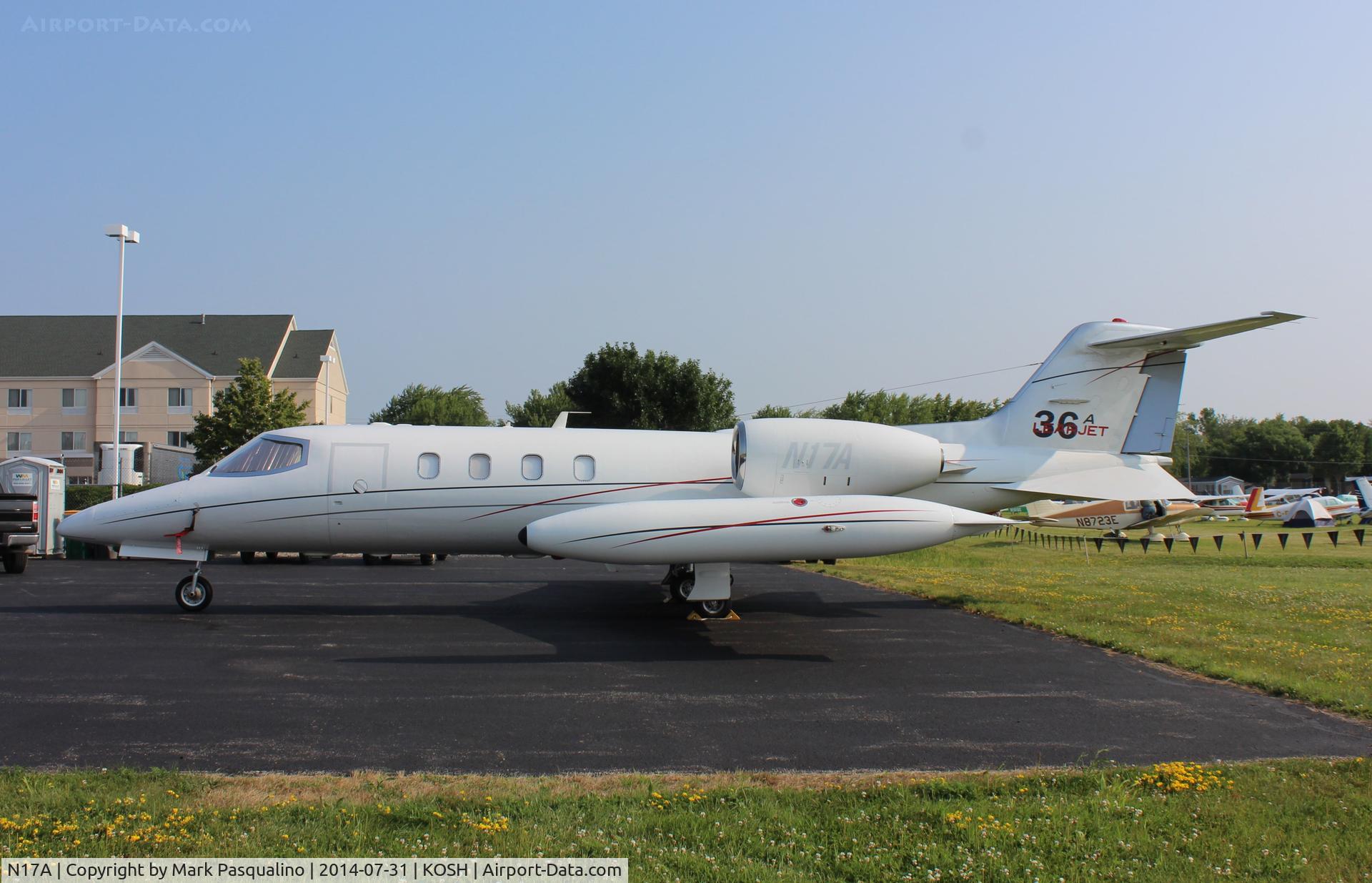 N17A, 1980 Learjet 36A C/N 36-046, Lear Jet 36A