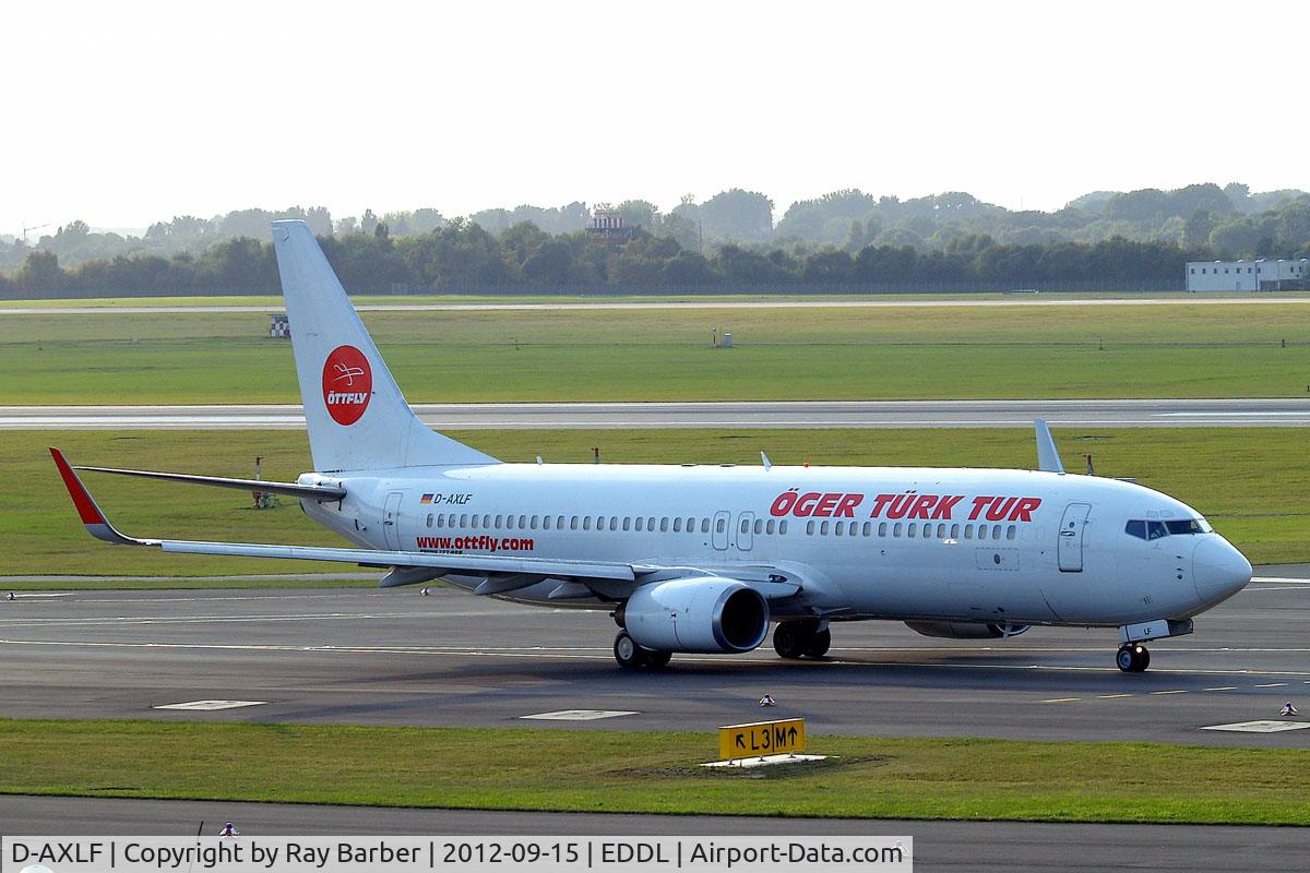 D-AXLF, 1998 Boeing 737-8Q8 C/N 28218, Boeing 737-8Q8 [28218] (Ogur Turk Air) Dusseldorf~D 15/09/2012