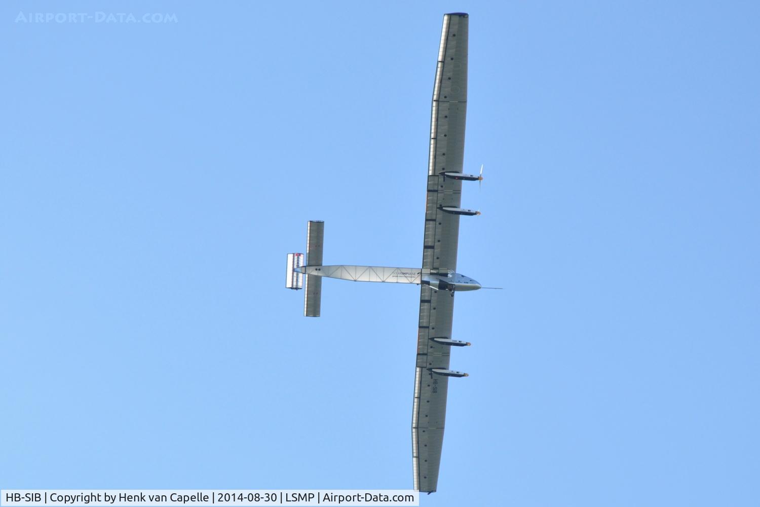 HB-SIB, 2014 Solar Impulse Solar Impulse S2 C/N 001, Solar Impulse 2 flying at Payerne Air Base, Switserland, AIR14.