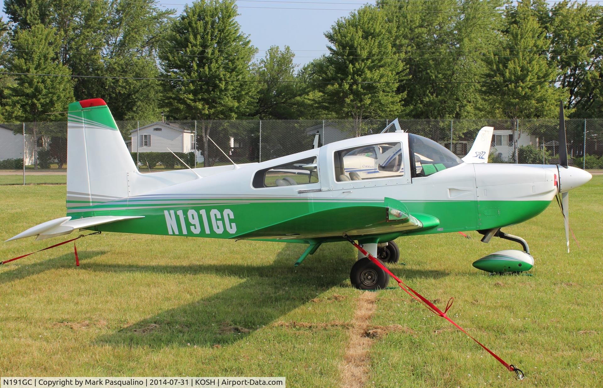 N191GC, 1991 American General AG-5B Tiger C/N 10020, American General AG5B