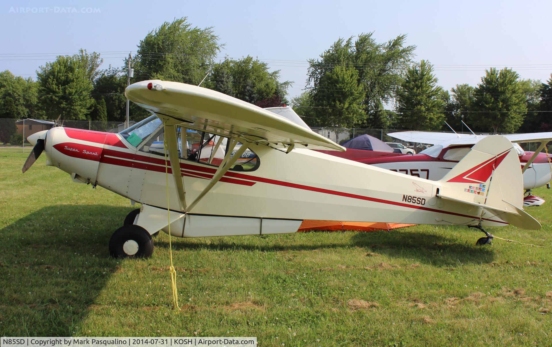 N85SD, 1985 Piper PA-18 Super Cub Replica C/N 705-85, Windrider Super SPT