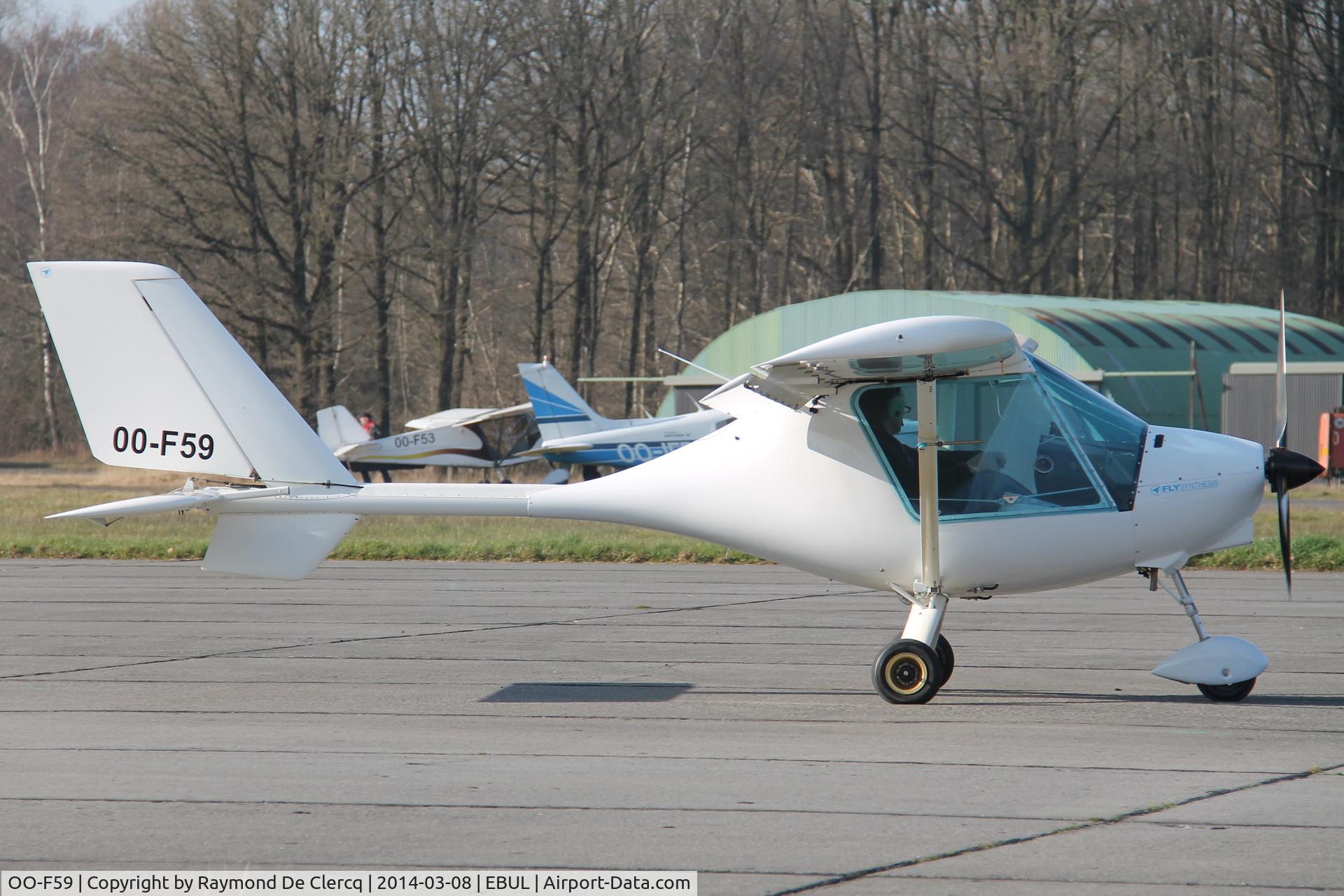 OO-F59, 2007 Fly Synthesis Storch HS C/N 427A-371, Visitor at Ursel.