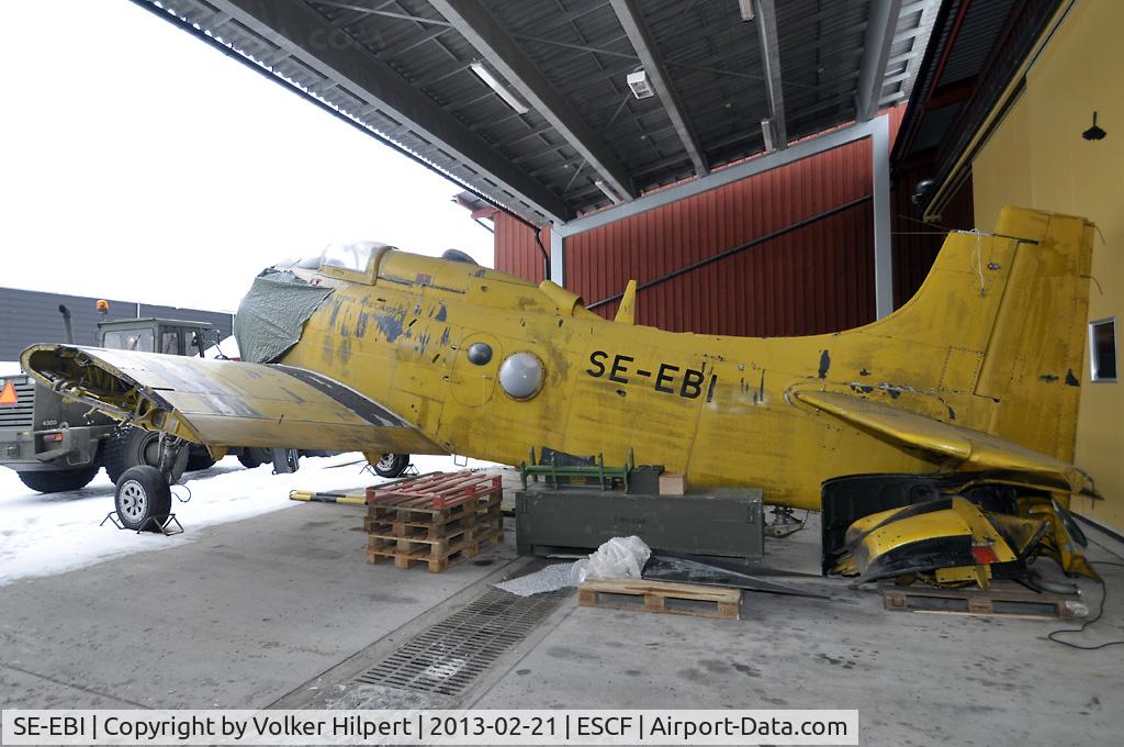 SE-EBI, Douglas Skyraider AEW.1 C/N 7937, at Linkoping