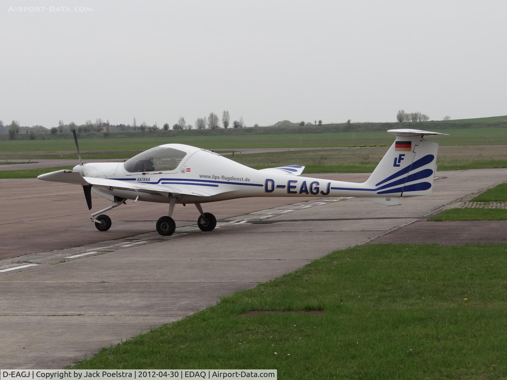 D-EAGJ, Diamond DA-20A-1 Katana C/N 10115, DA-20 Katana  of Lips-Flugdienst at Halle airport