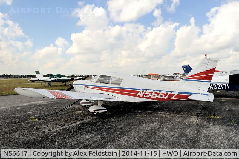 N56617, 1973 Piper PA-28-140 C/N 28-7325671, North Perry