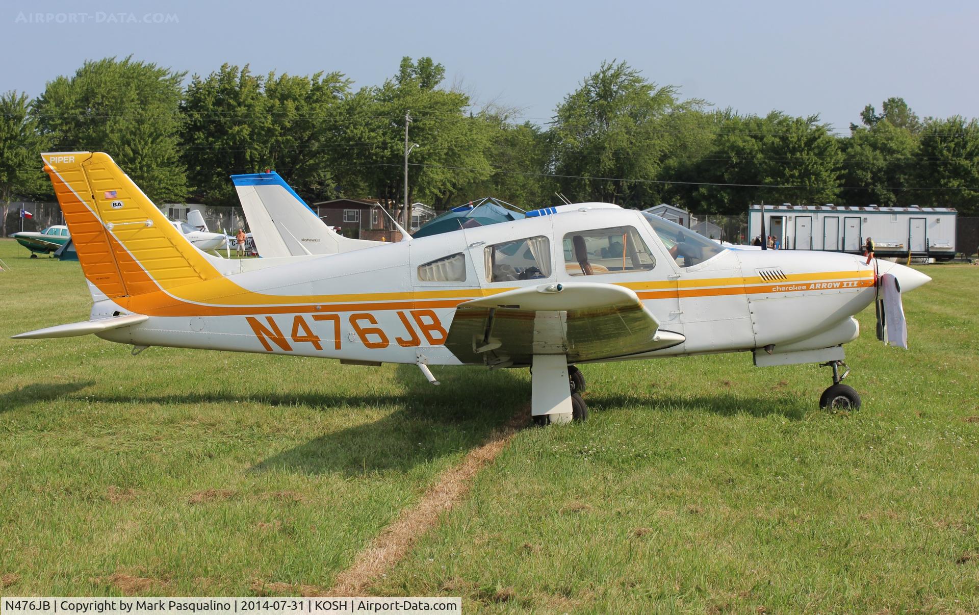 N476JB, 1977 Piper PA-28R-201T Cherokee Arrow III C/N 28R-7703419, Piper PA-28R-201T