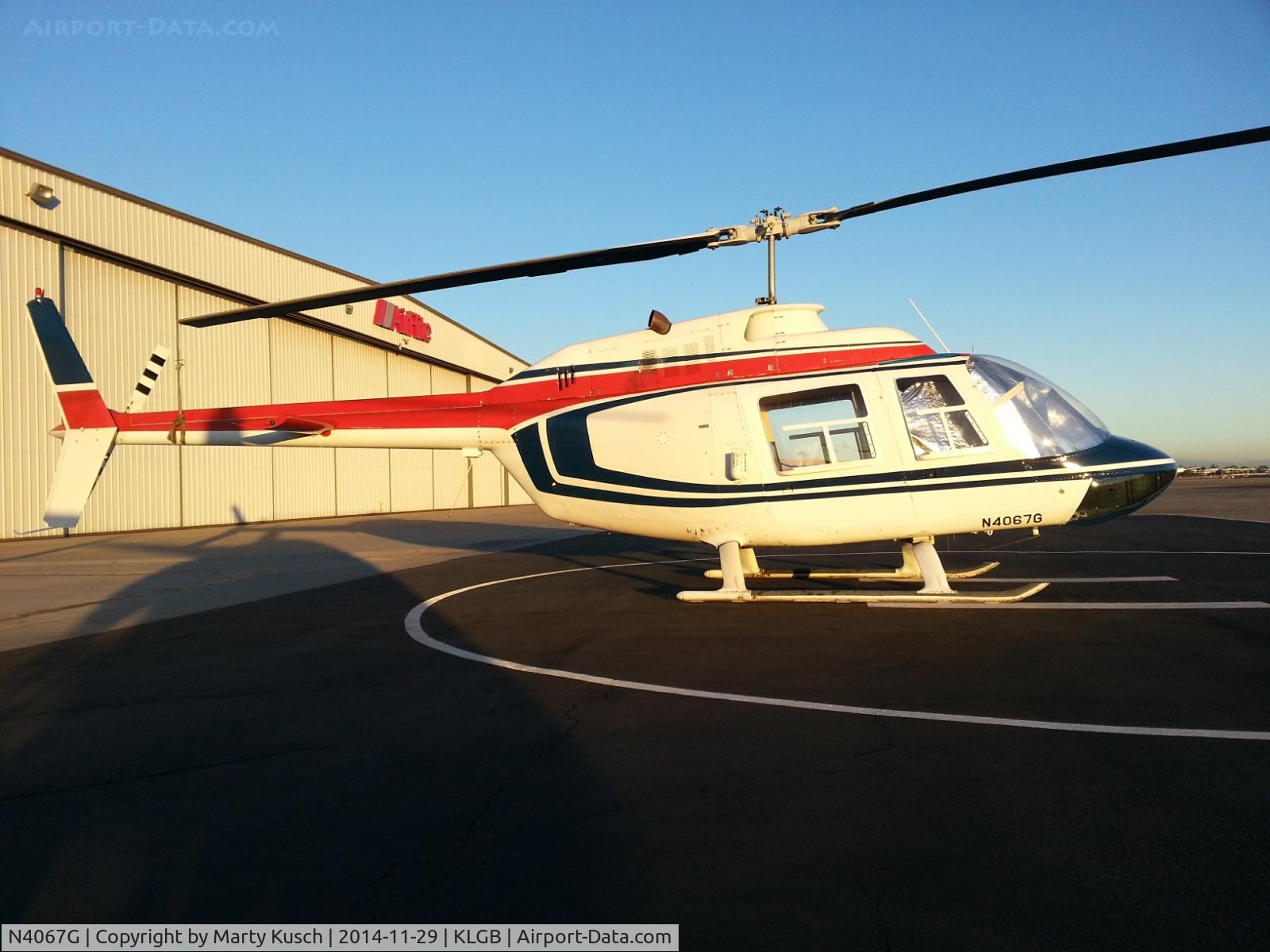 N4067G, 1968 Bell 206A JetRanger C/N 226, Sunset at Airflite.