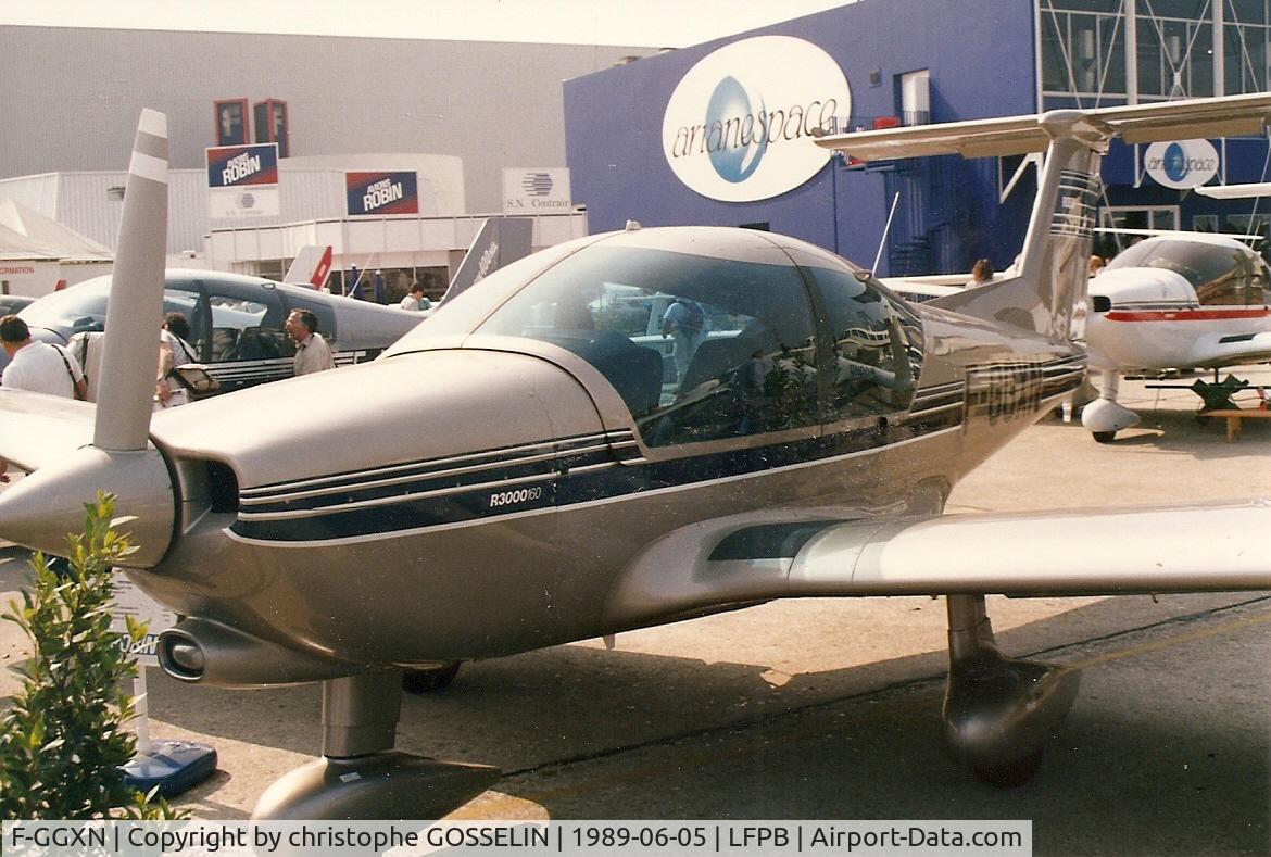 F-GGXN, 1989 Robin R-3000-160 C/N 135, during PARIS AIR SHOW
