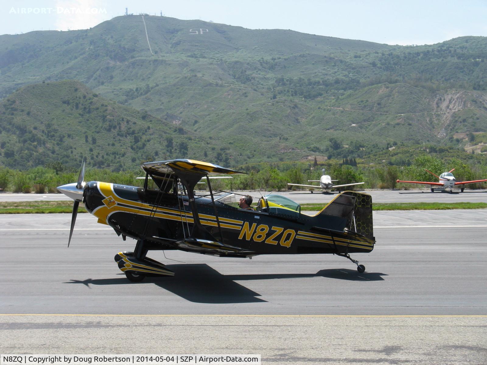 N8ZQ, 1999 Aviat Pitts S-2C Special C/N 6024, 1999 Aviat PITTS S-2C SPECIAL, Lycoming AEIO-540 260 Hp, taxi after landing 22