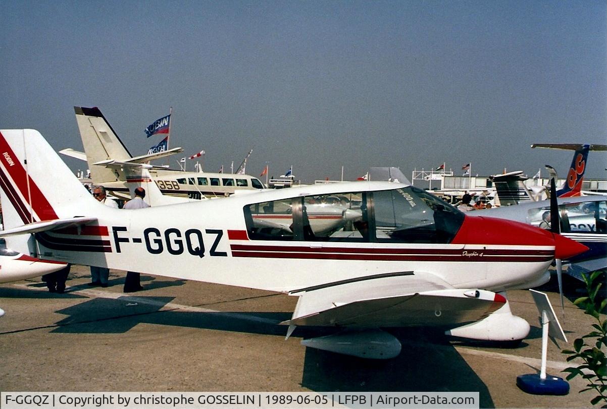 F-GGQZ, Robin DR-400-140B Major C/N 1880, at PARIS AIR SHOW 1989
