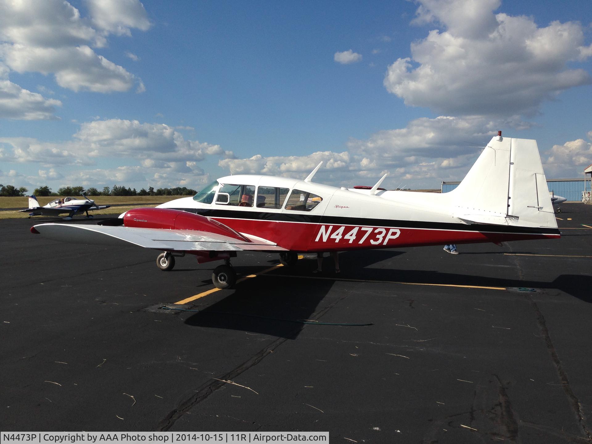 N4473P, 1961 Piper PA-23-160 Apache C/N 23-2018, Flying now !