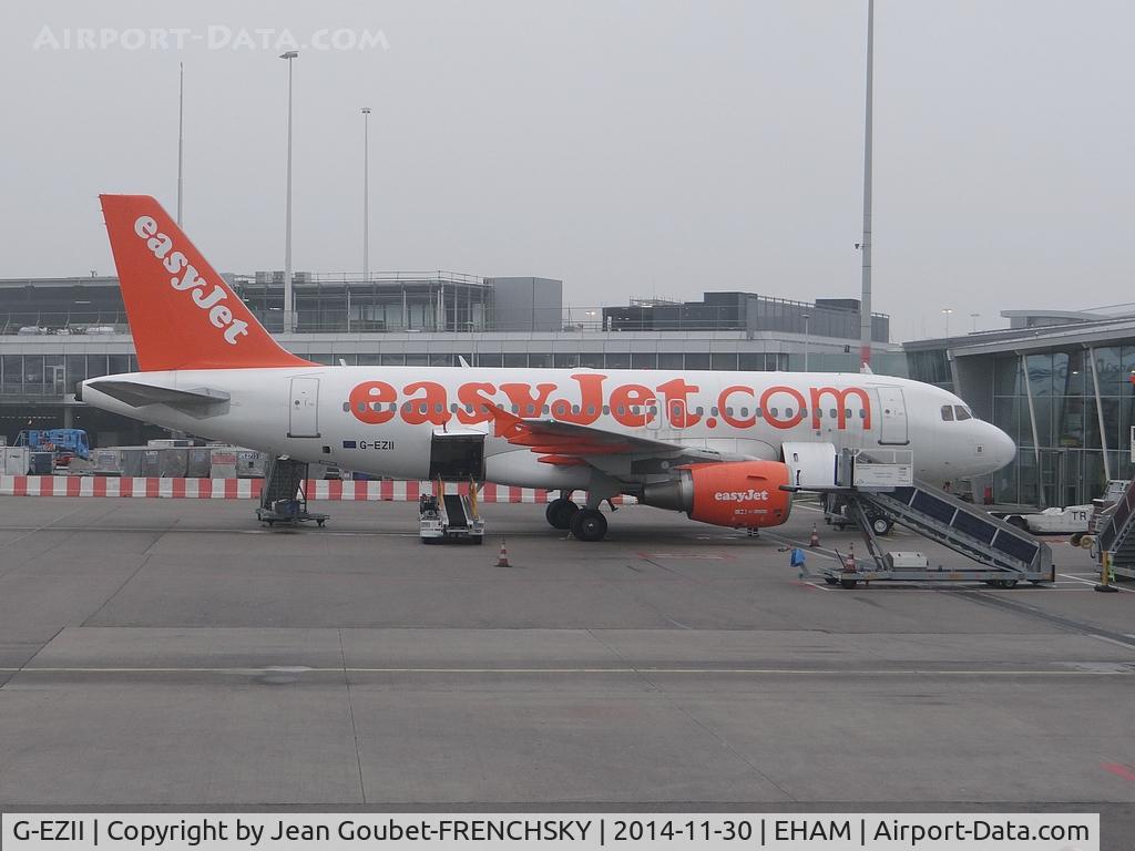 G-EZII, 2005 Airbus A319-111 C/N 2471, Easy fromand to London Luton parking Hotel