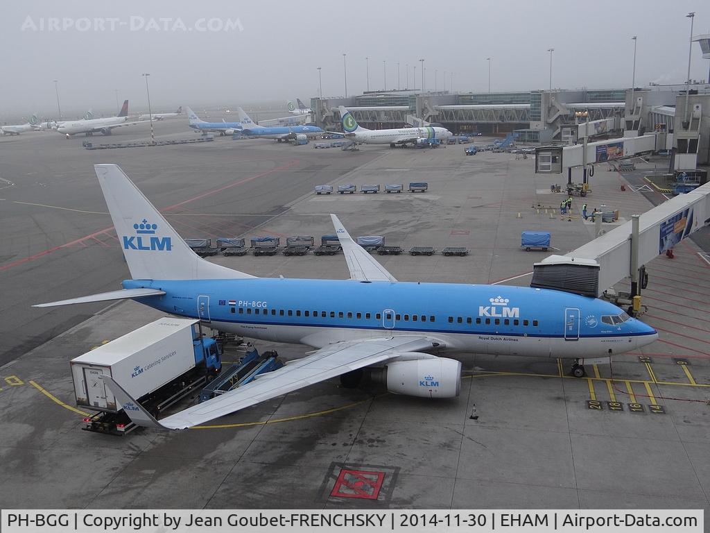 PH-BGG, 2009 Boeing 737-7K2 C/N 30367, KLM from and to London LHR