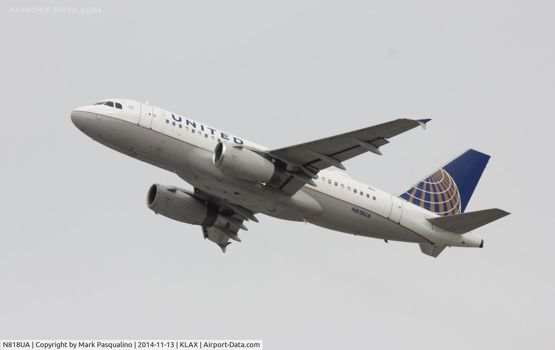 N818UA, 1998 Airbus A319-131 C/N 882, Airbus A319
