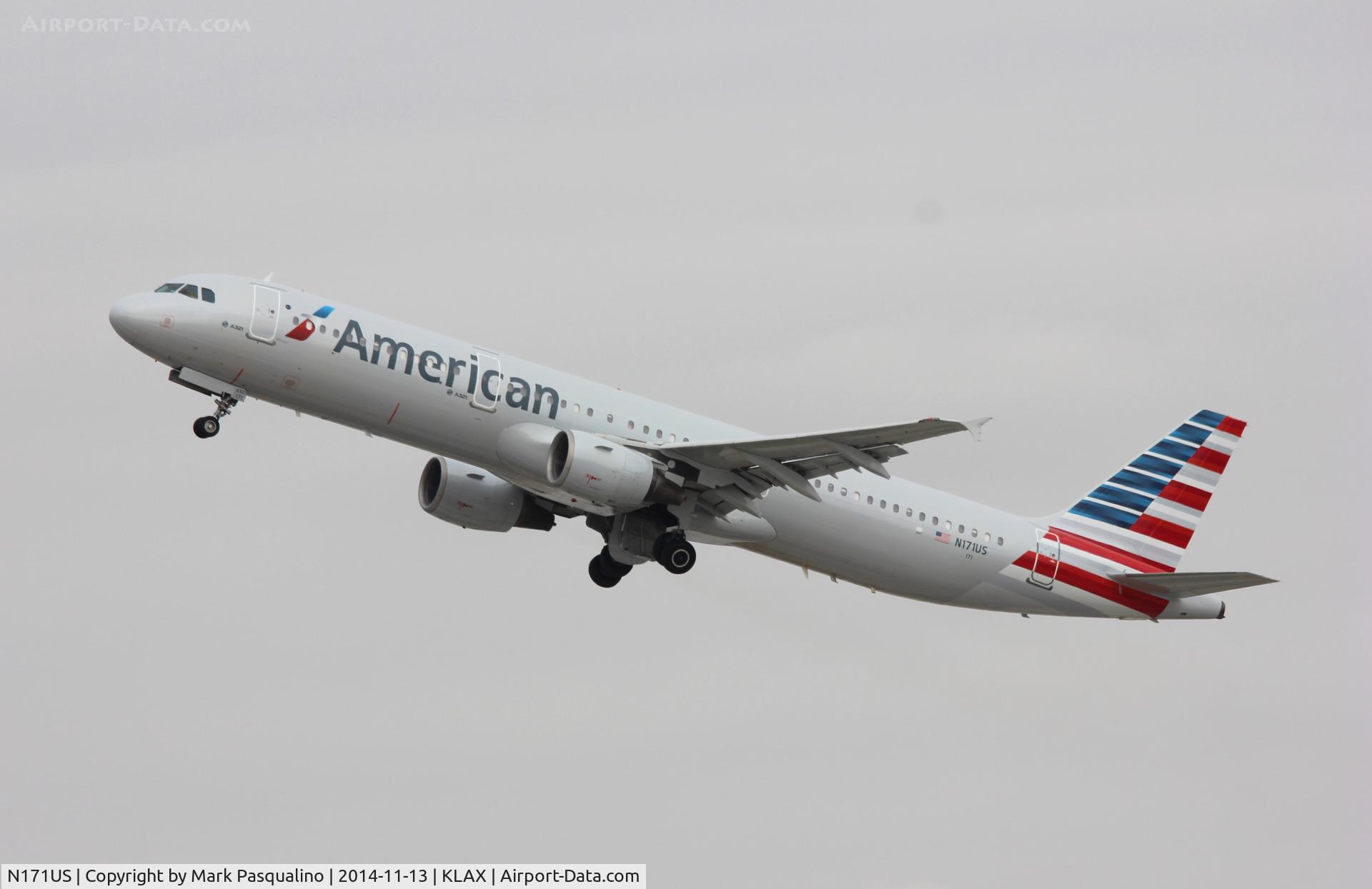 N171US, 2001 Airbus A321-211 C/N 1465, Airbus A321