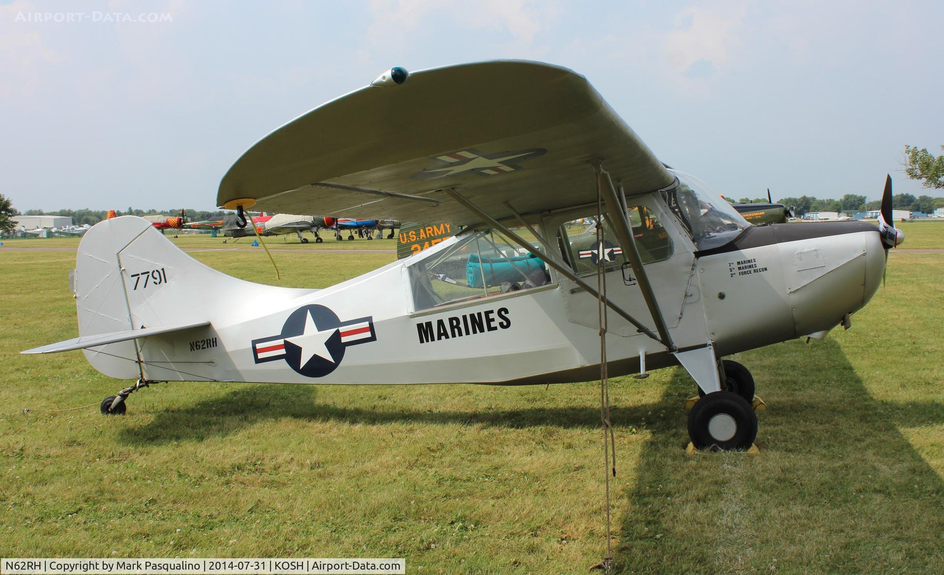 N62RH, Aeronca 7BCM C/N 7BCM-5, Aeronca L-16