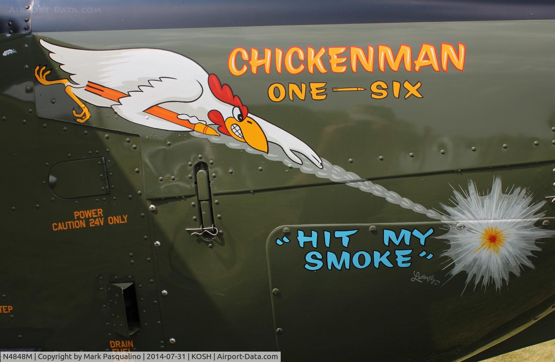 N4848M, Cessna L-19 C/N 24575, Cessna L-19