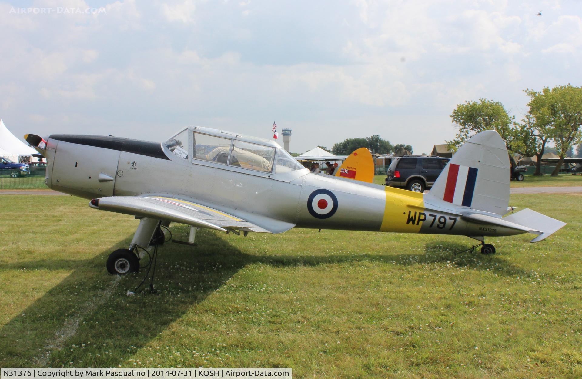 N31376, 1951 De Havilland DHC-1 Chipmunk T.10 C/N C1/0689 (DHB-580?), DHC-1