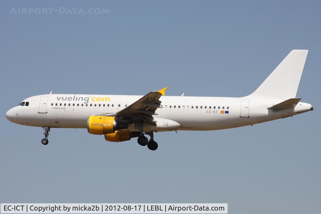EC-ICT, 1991 Airbus A320-211 C/N 264, Landing