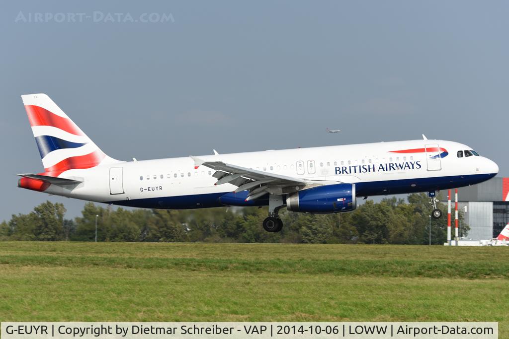 G-EUYR, 2013 Airbus A320-232 C/N 5856, British Airways Airbus 320