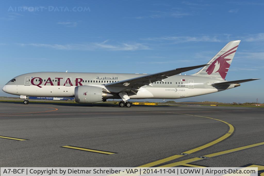 A7-BCF, 2013 Boeing 787-8 Dreamliner C/N 38324, Qatar Airways Boeing 787-8