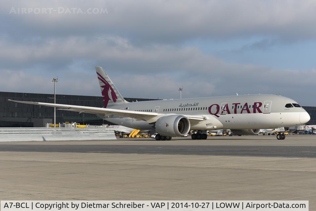 A7-BCL, 2012 Boeing 787-8 Dreamliner C/N 38330, Qatar Airways Boeing 787-8