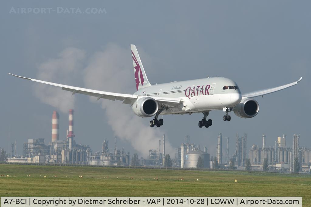 A7-BCI, 2013 Boeing 787-8 Dreamliner Dreamliner C/N 38327, Qatar Airways Boeing 787-8